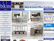 Tablet Screenshot of bkmoffice.com